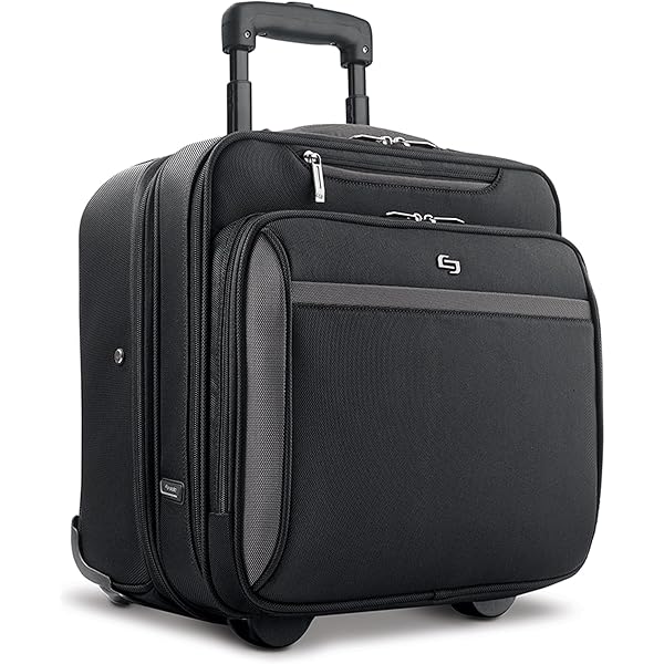 Amazon.com: Solo New York Macdougal Rolling Laptop Bag. Rolling
